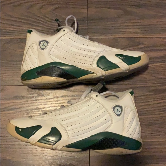 air jordan 14 forest green